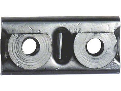 Model A Ford Door Lock Striker Mounting Plates - Slant Windshield - Town Sedan - Standard & Deluxe Fordor Sedan