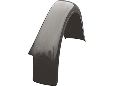 Model A Ford Rear Fender - Fiberglass - Left - Fits Tudor &Fordor & Standard Phaeton & Victoria & Convertible Sedan & Station Wagon - Except Deluxe P