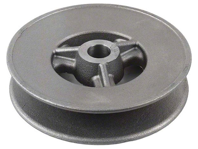 Model A Ford Generator Pulley - Short Nose Style - Cast Iron - 1/2 Taper At The End Of Armature