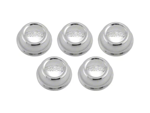 28-29/stainless Steel Hub Cap Set/script/5 Piece