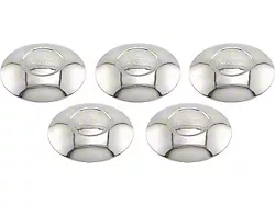 Stainless Steel Hub Cap Set/ Script