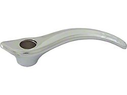 OPR Model A Ford Inside Door Handle - Lift Up Style - Scroll Type - Chrome - Pointed Nose - Fordor Sedans Only