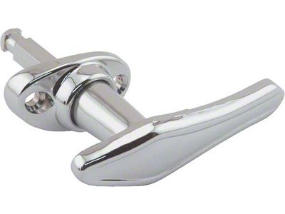 OPR Model A Ford Outside Door Handle - Non-Locking - Chrome - Coupe & Tudor Sedan & Closed Cab Pickup - Left Side Only
