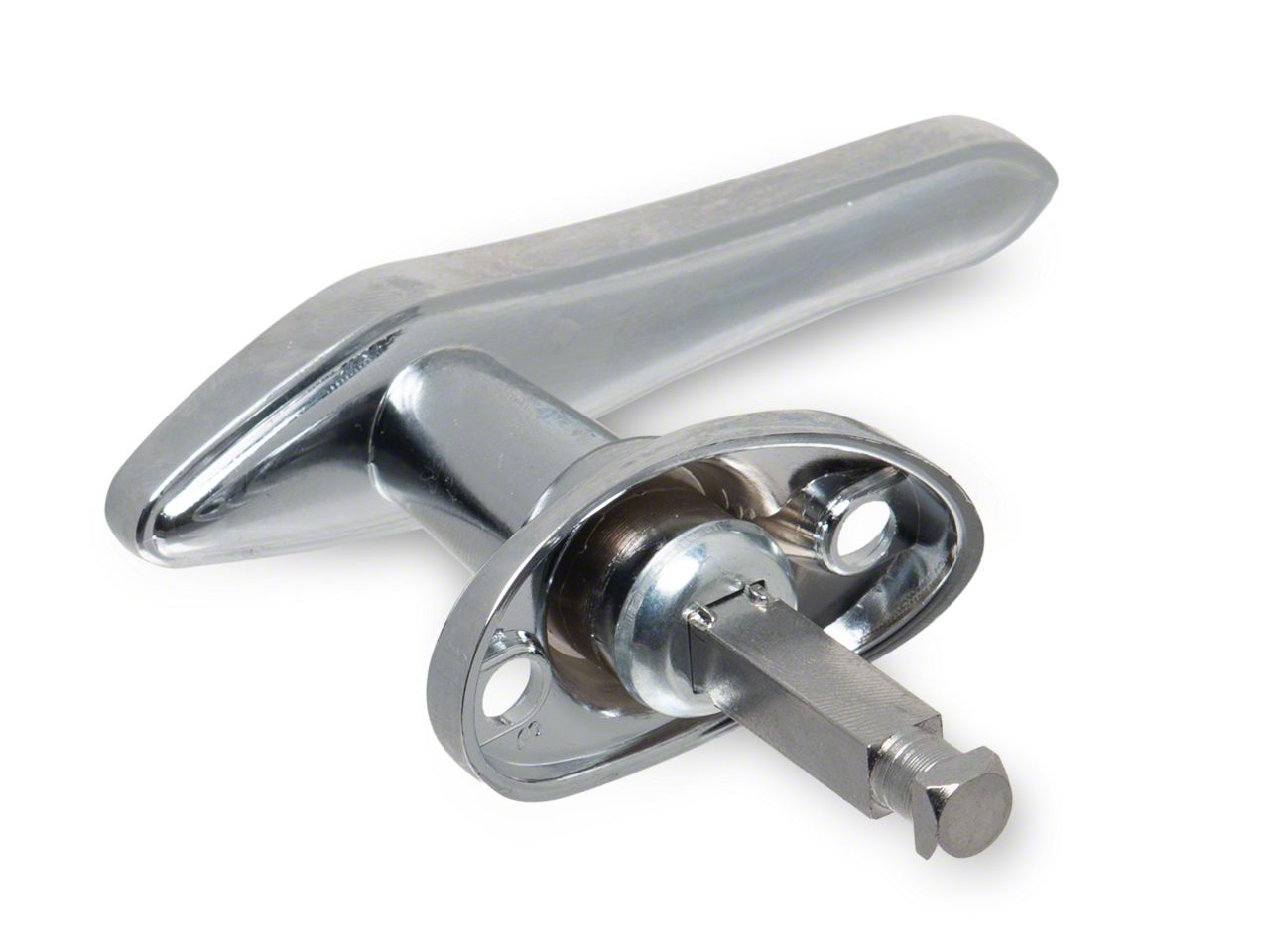 AUTHENTIC MODELS 舵型ブックマーク OPR Ecklers Outside Door Handle - Non-Locking - Chrome - Coupe