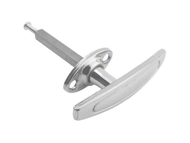 Model A Ford Outside Door Handle - Non-Locking - Roadster &Roadster Pickup & Phaeton - Stainless Steel (Will fit 34 Open Car but is not correct)