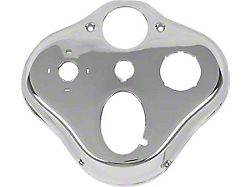 Instrument Panel/ Polished Nickel/ Oval/ 28-mid 30