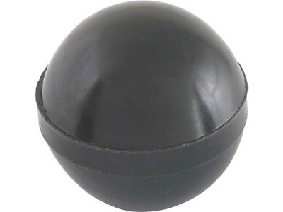 OPR Model A Ford Transmission Gear Shift Knob - Black Hard Plastic Like Original - Female 5/16-24 Thread