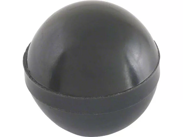 Model A Ford Transmission Gear Shift Knob - Black Hard Plastic Like Original - Female 5/16-24 Thread