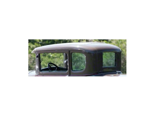 Model A Ford Window Glass Set - Standard Coupe 45B-Std & Deluxe Coupe 45B-Del - Concours Quality