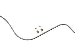 Model A Ford Gas Line - Firewall To Carburetor - Original Type 9/16 Brass Fittings - 1928 To Early 1931