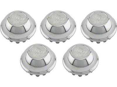 Hub Cap Set/ Show Car Quality/ Nickle/ 5 Pcs/ E28