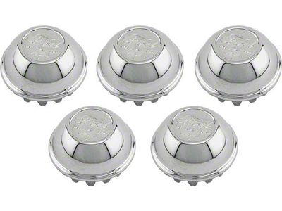 Hub Cap Set/ Show Car Quality/ Nickle/ 5 Pcs/ E28