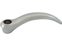 Model A Ford Inside Door Handle - Plain Type - Chrome - Coupe & Sport Coupe & Business Coupe & Tudor Sedan - Used UntilMid 1930