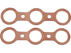 OPR Model A Ford Intake & Exhaust Manifold Gaskets - Copper Clad Asbestos-Like Original Type - 2 Pieces (Also Model B 1932-1934)