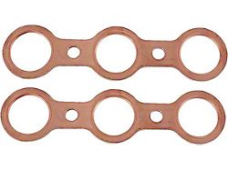Model A Ford Intake & Exhaust Manifold Gaskets - Copper Clad Asbestos-Like Original Type - 2 Pieces (Also Model B 1932-1934)