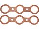 Model A Ford Intake & Exhaust Manifold Gaskets - Copper Clad Asbestos-Like Original Type - 2 Pieces (Also Model B 1932-1934)