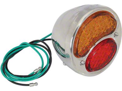 Tail Light Assm/ L/ 12 Amber, 7 Red & 4 Wht Leds/ 12 V