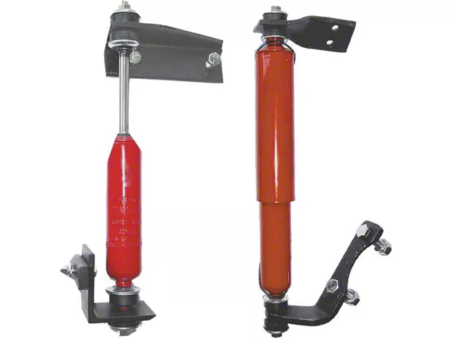 Model A Ford Shock Absorber Set - Modern Upgrade To Tubular Gas Shocks - Improves Ride & Handling