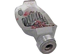 Model A Ford Speedometer Gear Case Assembly - 3.54 18 Teeth Gear With Round Hole Shaft - Retainer Included - 28 - Mid30