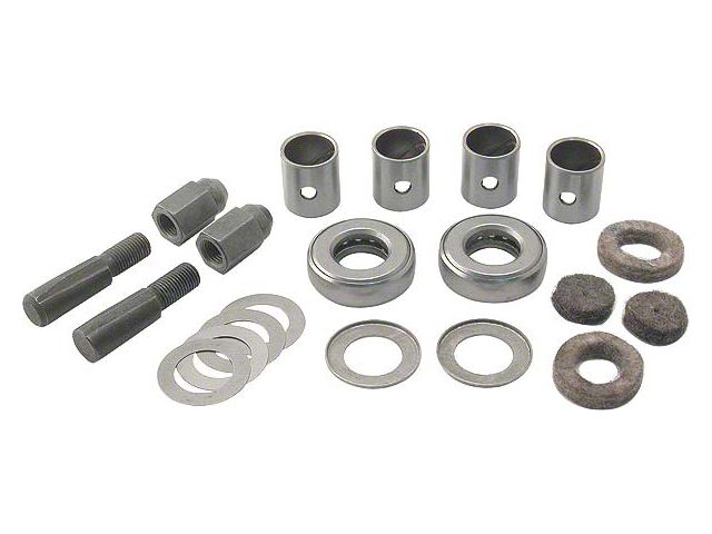Model A Ford Spindle Bolt Set - Less Spindle Bolts - Use This Kit If Your Original Spindle Bolts Are In Usable Shape