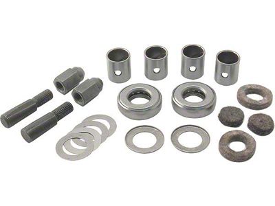 Model A Ford Spindle Bolt Set - Less Spindle Bolts - Use This Kit If Your Original Spindle Bolts Are In Usable Shape
