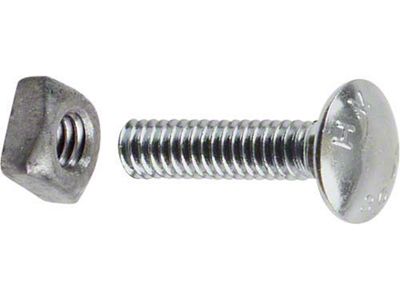 Model T Brake Rod Support Carriage Bolt & Nut, 1915-1917