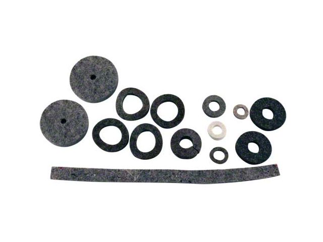 Model T Chassis & Engine Felt Gasket Set, 15-Piece, 1909-1927