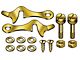Model T Coil Box Latch Set, 14-Piece, Brass, For Wood Box, 1909-1913