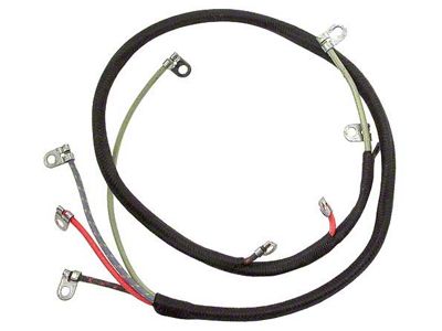 Model T Commutator Wiring Harness, 4-Wire, For Cars With Engine Mounted Coil Box, 1926-1927