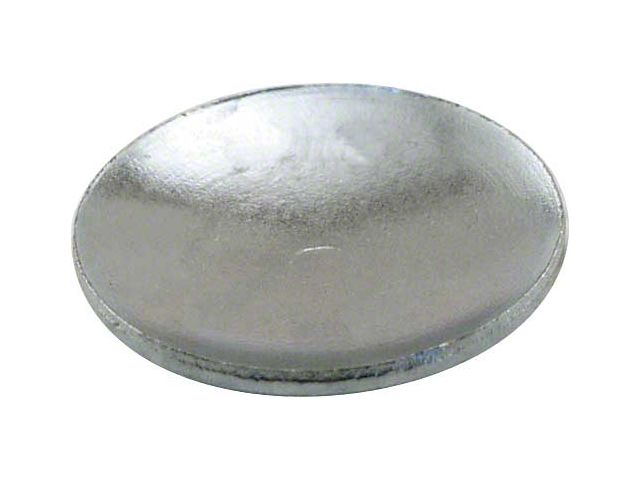 Model T Cylinder Water Jacket Freeze Plug, Plated Steel, 1909-1927