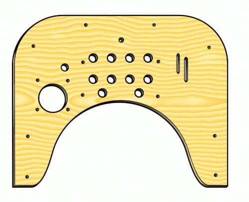 Ecklers Dash, Birch Plywood With Pre-Drilled Holes, For Cars With