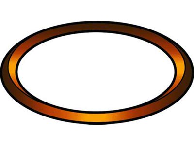 Model T Exhaust Manifold Gasket, Copper Ring, 1909-1927