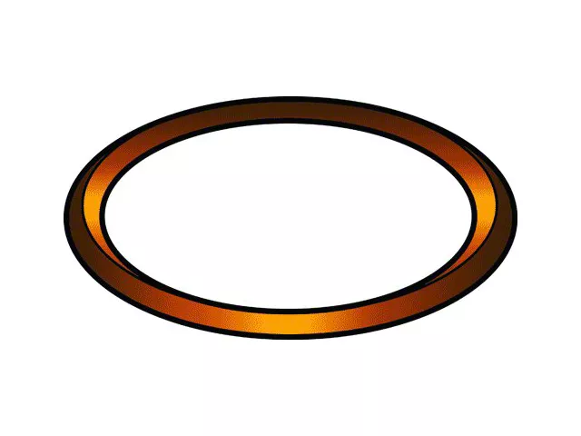 Model T Exhaust Manifold Gasket, Copper Ring, 1909-1927