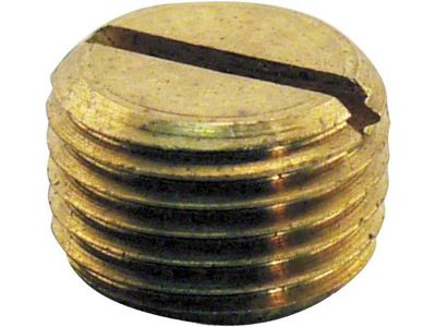 Fan Pulley Plug, Brass (1921-1927 Model T)