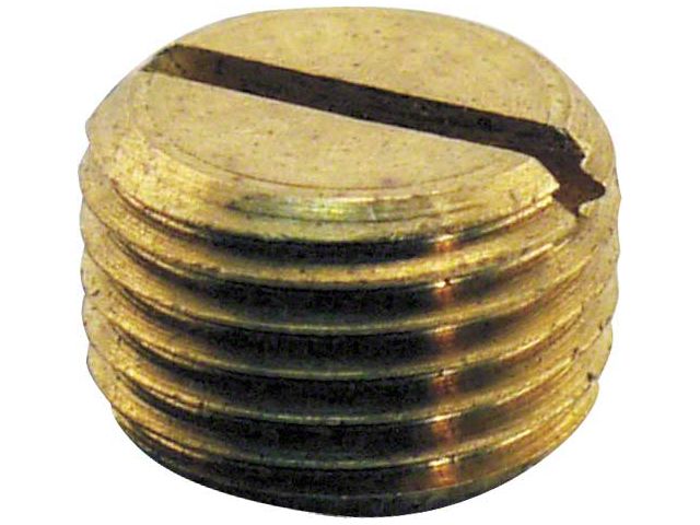 Model T Fan Pulley Plug, Brass, 1920-1927