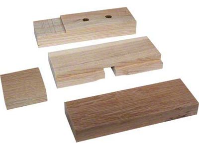 Model T Ford Body Block Set - Wood - 10 Pieces - Coupe & Roadster