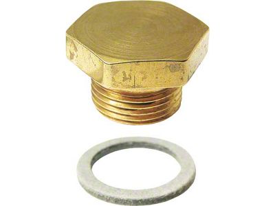 Model T Ford Carburetor Bowl Nut - Brass - For Holley NH