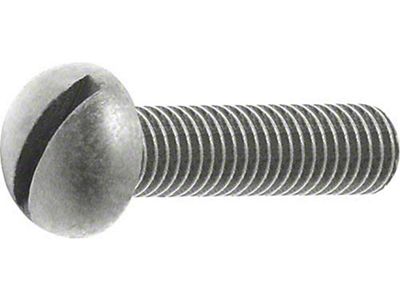 Model T Ford Carburetor Throttle Lever Stop Screw - Black Oxide - For Holley NH