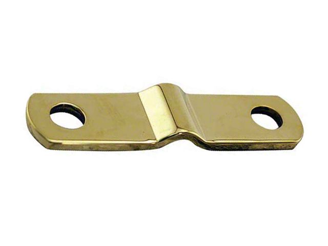 Model T Ford Dash Bracket Set - 5 Pieces - Brass - For 2 Piece Wood Dash - No Hardware Included