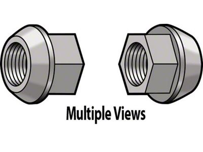 Model T Ford Demountable Wheel Rim Bolt Nut - Special - Cadmium Plated