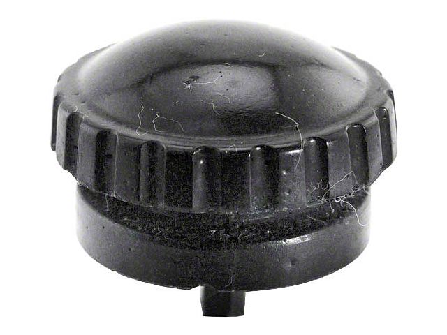 Model T Ford Electric Horn & Light Switch Button - Black Plastic