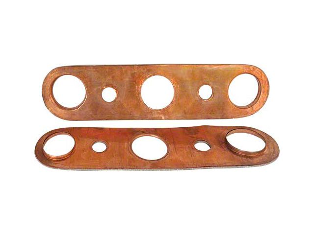 Heat Riser 327 Exhaust Gasket Material 57-69 CHEVY EXHAUST MANIFOLD HEAT RISER GASKET ...