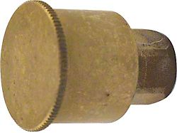 Model T Ford Fan Shaft Grease Cup - Brass - Female Inside Thread