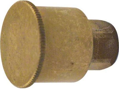 Model T Ford Fan Shaft Grease Cup - Brass - Female Inside Thread