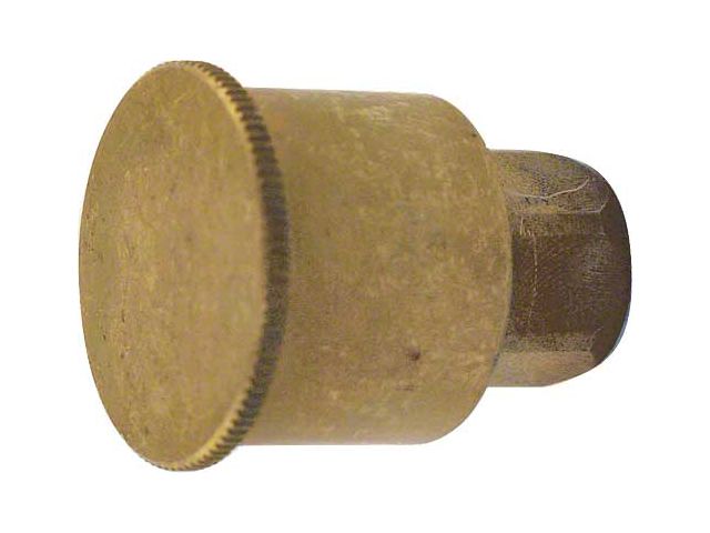 Model T Ford Fan Shaft Grease Cup - Brass - Female Inside Thread