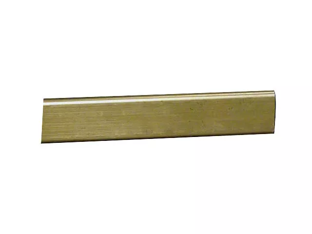 Model T Ford Firewall Moulding - Brass - 3/4 Half Oval WithLip - 84 Long