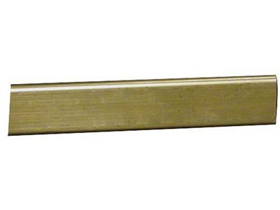 Model T Ford Firewall Moulding - Brass - 3/4 Half Oval WithLip - 84 Long