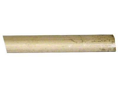 Model T Ford Firewall Moulding - Brass - 3/4 Half Oval WithNo Lip - 84 Long