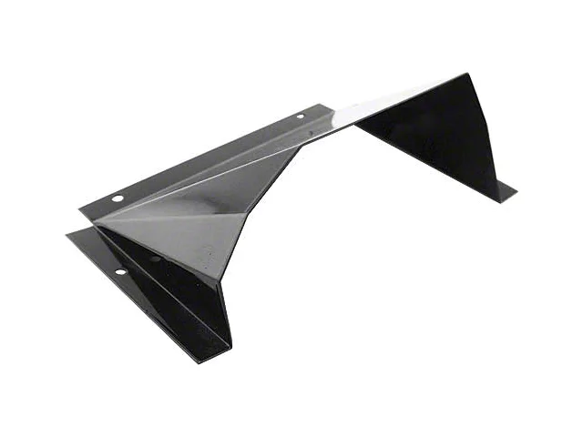 Model T Ford Floor Board Draft Deflector - Powder-coated - Black