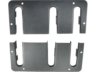 Model T Ford Floor Board Pedal Trim Set - 2 Pieces - Steel